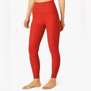 Beyond yoga- Spacedye Caught In The Midi High Waisted Legging (red hot siren)
